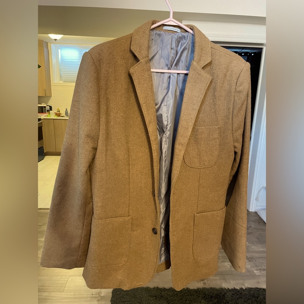Urban tan color sport jacket. Size 40 slim fit